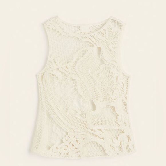 H&M Crochet-Look Top New - Picture 9 of 10